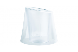 Doniczka Lina Przezroczysta