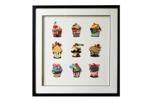 Obraz przestrzenny Cup Cakes 104-9021